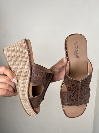 CORKYS | Kiss n Tell | Chocolate Embossed Floral