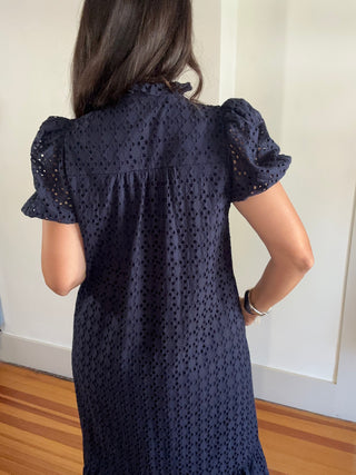 Bellissima Midi Dress | Navy
