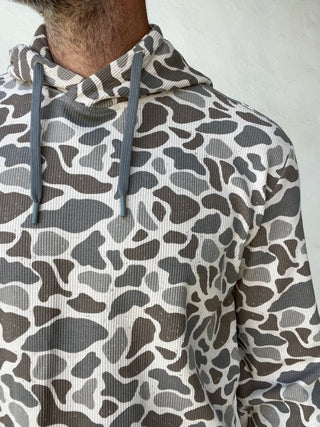 Burlebo | Thermal Hoodie | Classic Deer Camo