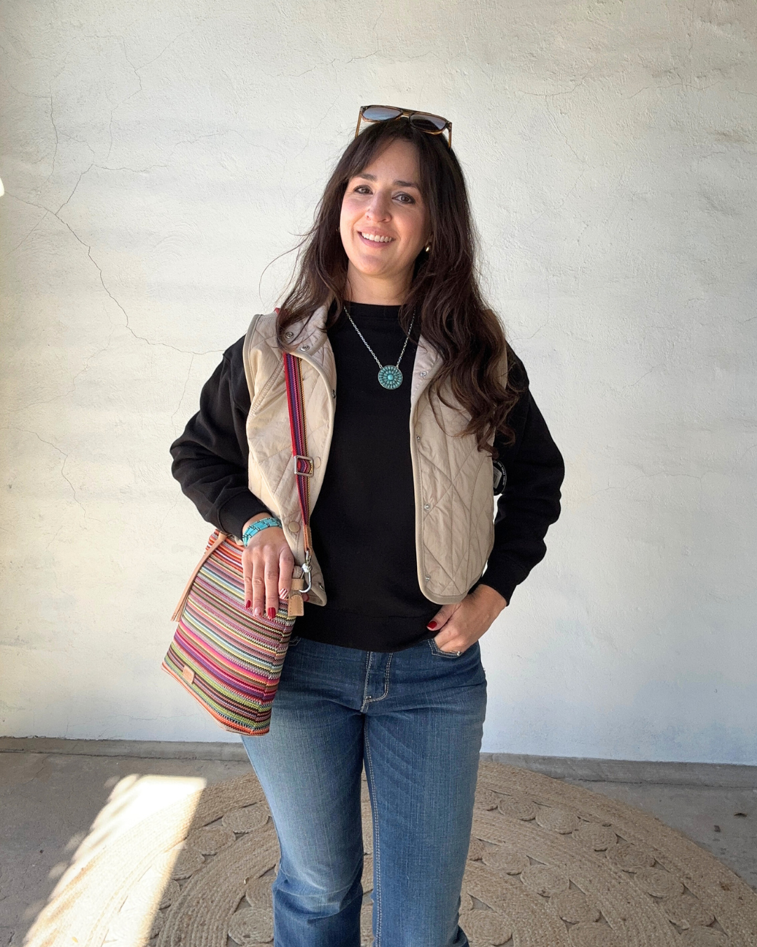 Phoebe Quilted Puffer Vest | Khaki