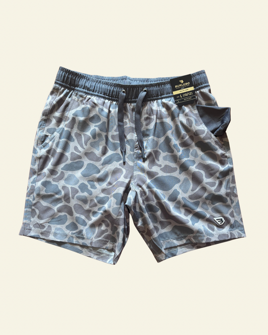 Burlebo | YOUTH Athletic Short | Classic Deer Ccamo