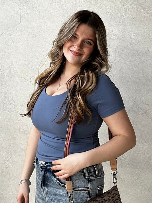 Butter Soft Tee | Paradise Blue