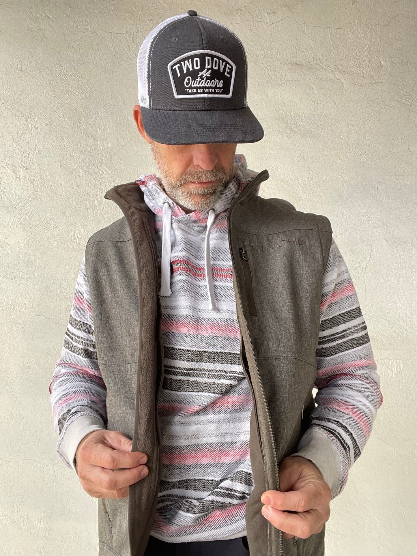 CINCH | Mens Pullover Hoodie | Light Print