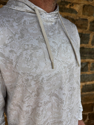 Burlebo | Performance Hoodie | Digi Camo - Ivory