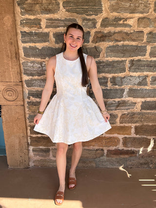 Milano Mini Dress | Cream