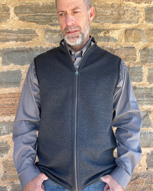 CINCH | Mens Reversible Vest | Black