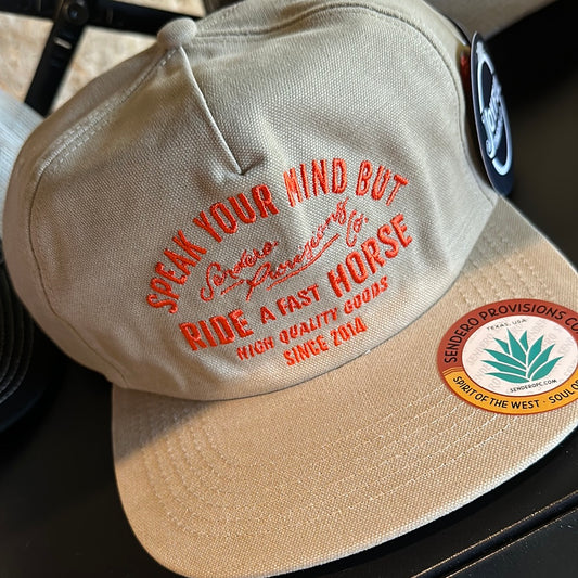 Sendero | Fast Horse Hat * Restock