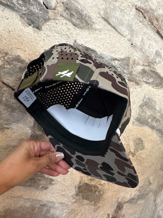 Two Dove Outdoors | Perforated Rope Cap | Camo
