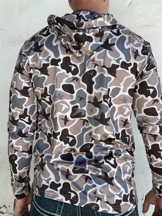 Burlebo | Performance Hoodie | Mallard Mayhem Camo