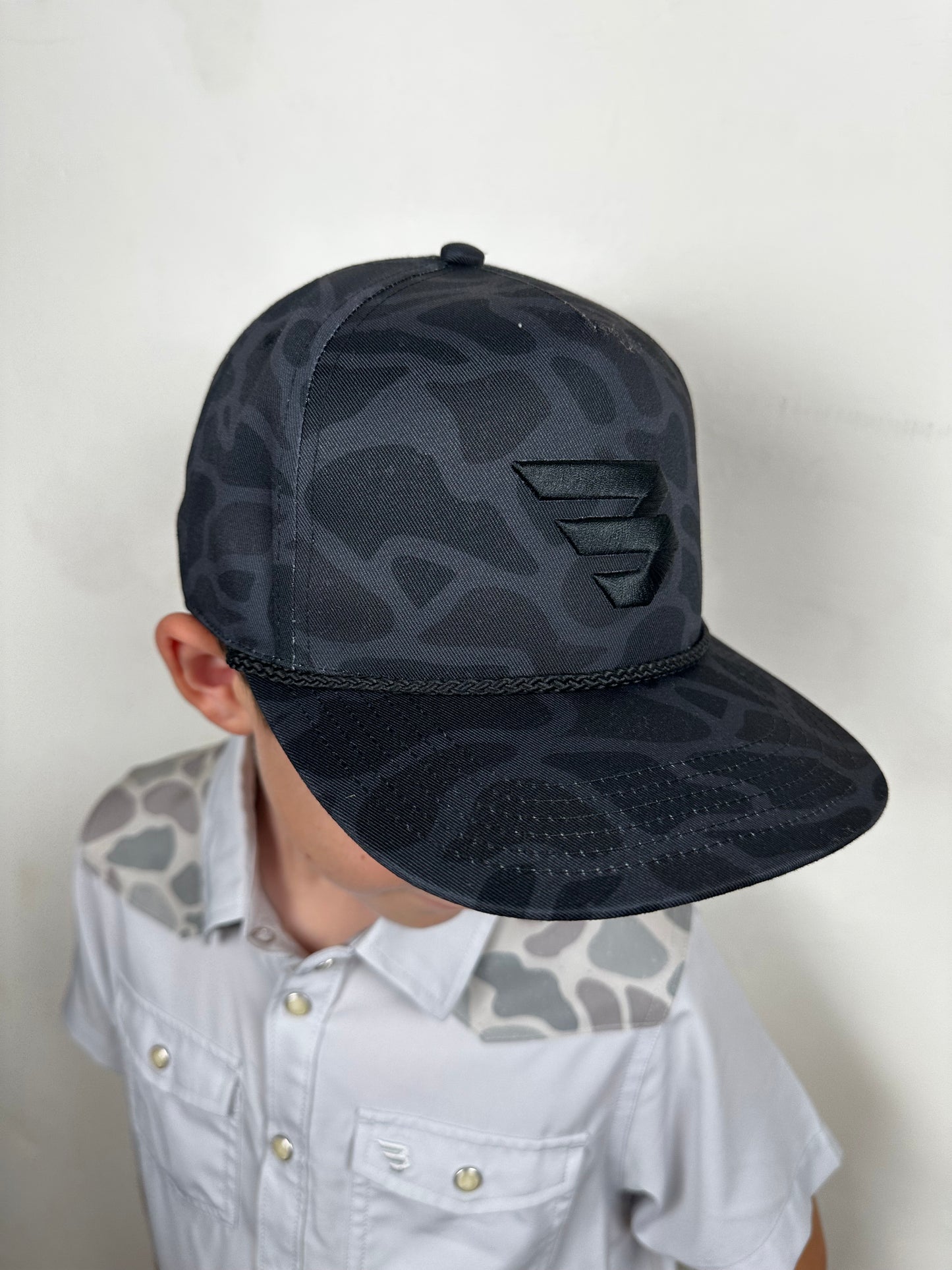 Burlebo | Cap | Flying B | Black Camo