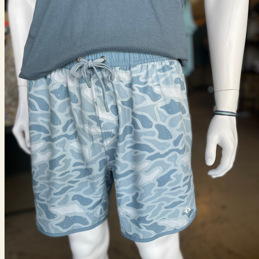 Burlebo | Swim Trunks | Seaside Camo