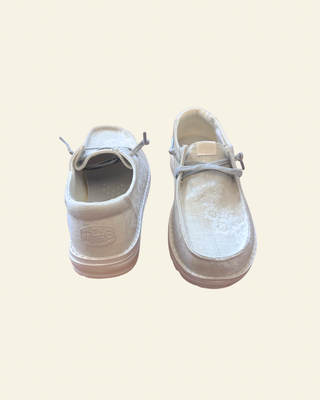 Hey Dude | Wendy Floral Lace | Egret