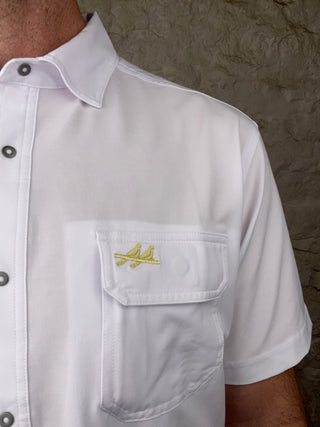 Two Dove Outdoors | The Rio Short Sleeve | White