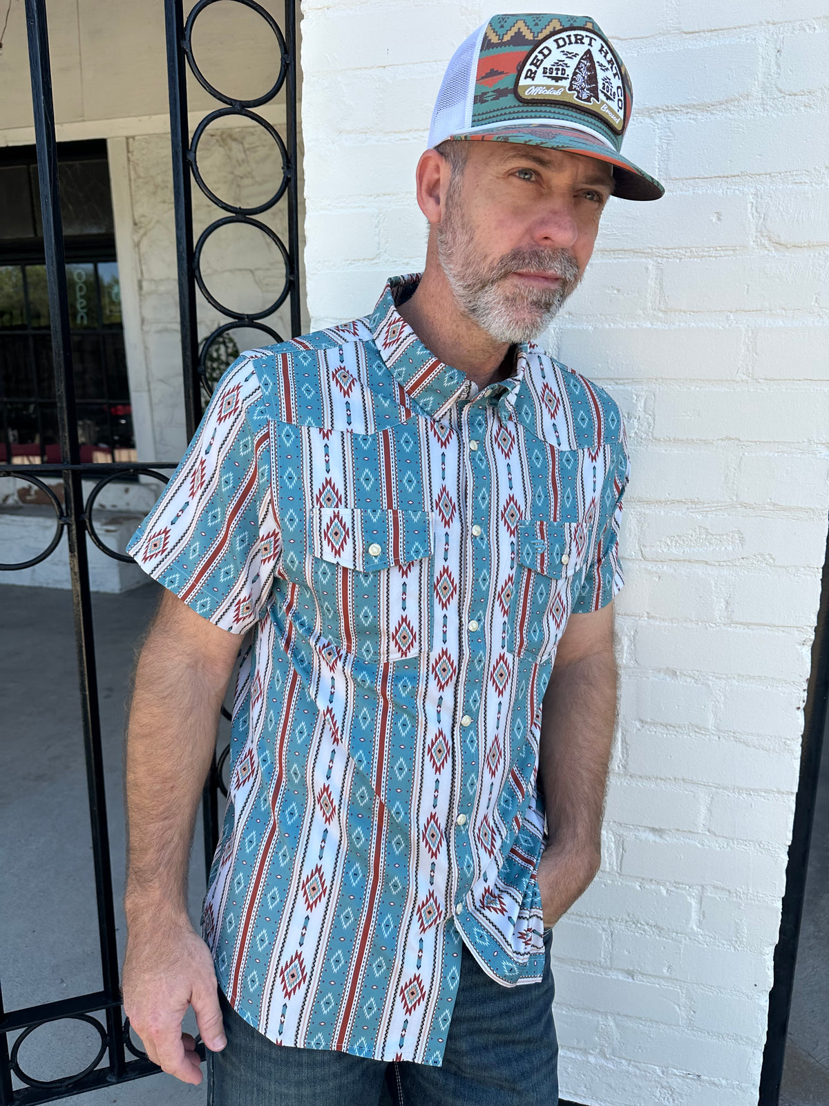 Burlebo | Performance Western Shirt | The Abbott