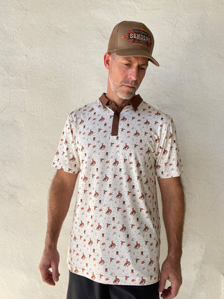 Sendero | High Noon Performance Polo | Bronco Rider