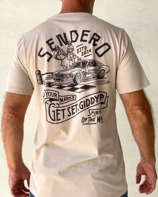 Sendero | Giddy Up Tee | Sand
