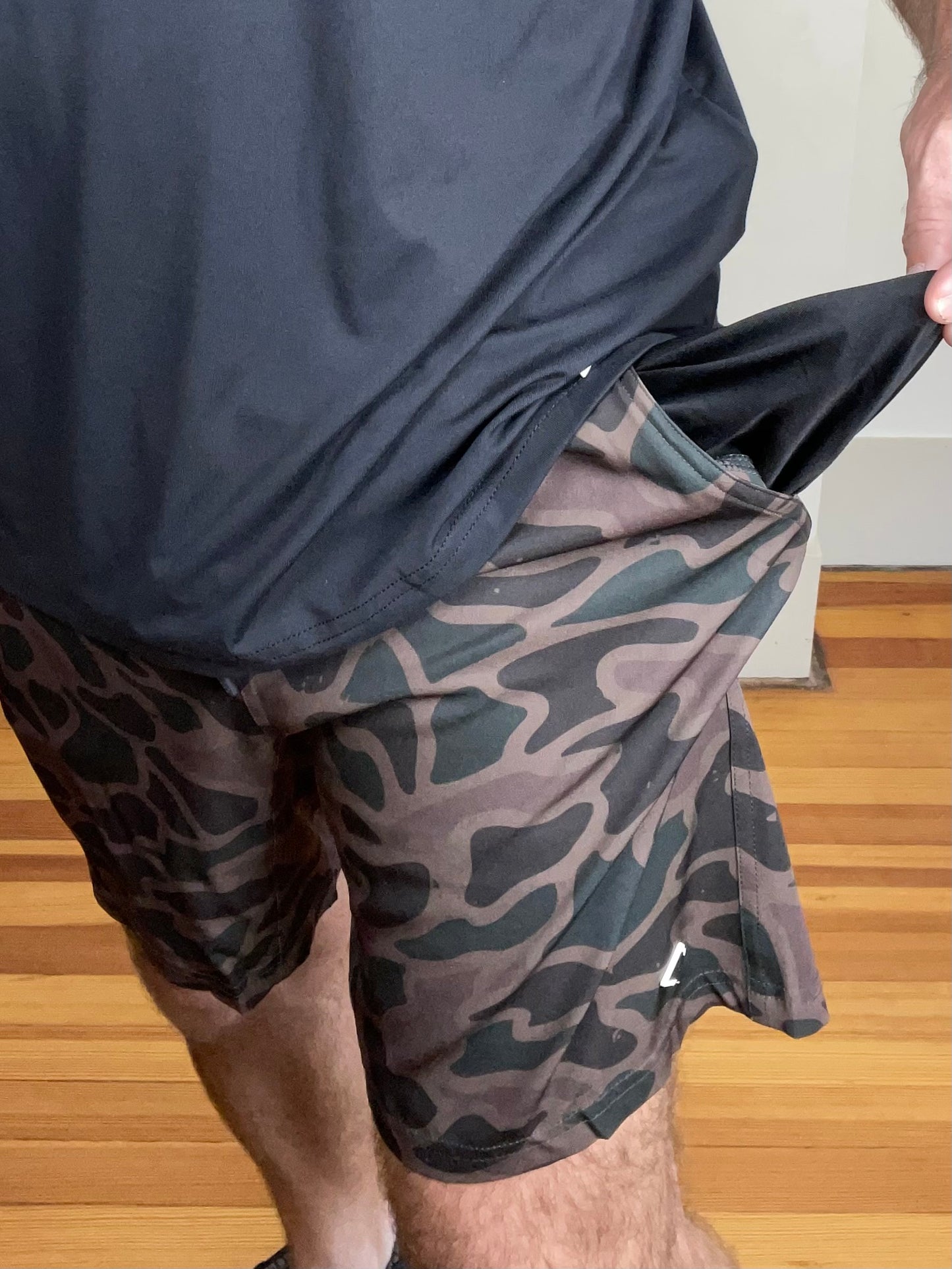 Burlebo | Athletic Shorts | Bendita Camo