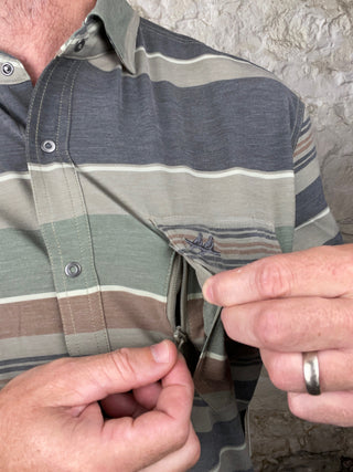 Two Dove Outdoors | The Rio Short Sleeve | Baja Green