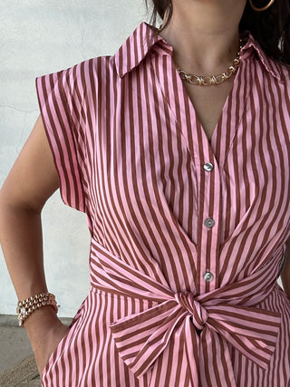 Miami Midi Dress | Camel PInk