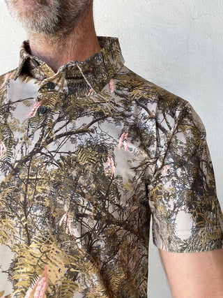 Raised by Coyotes | Mesquite Camo Polo