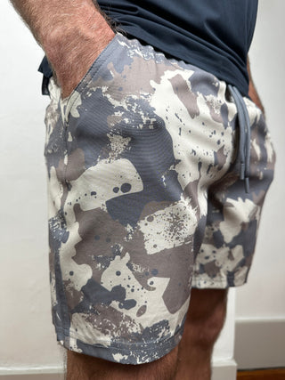 Burlebo | Athletic Shorts | Splatter Camo