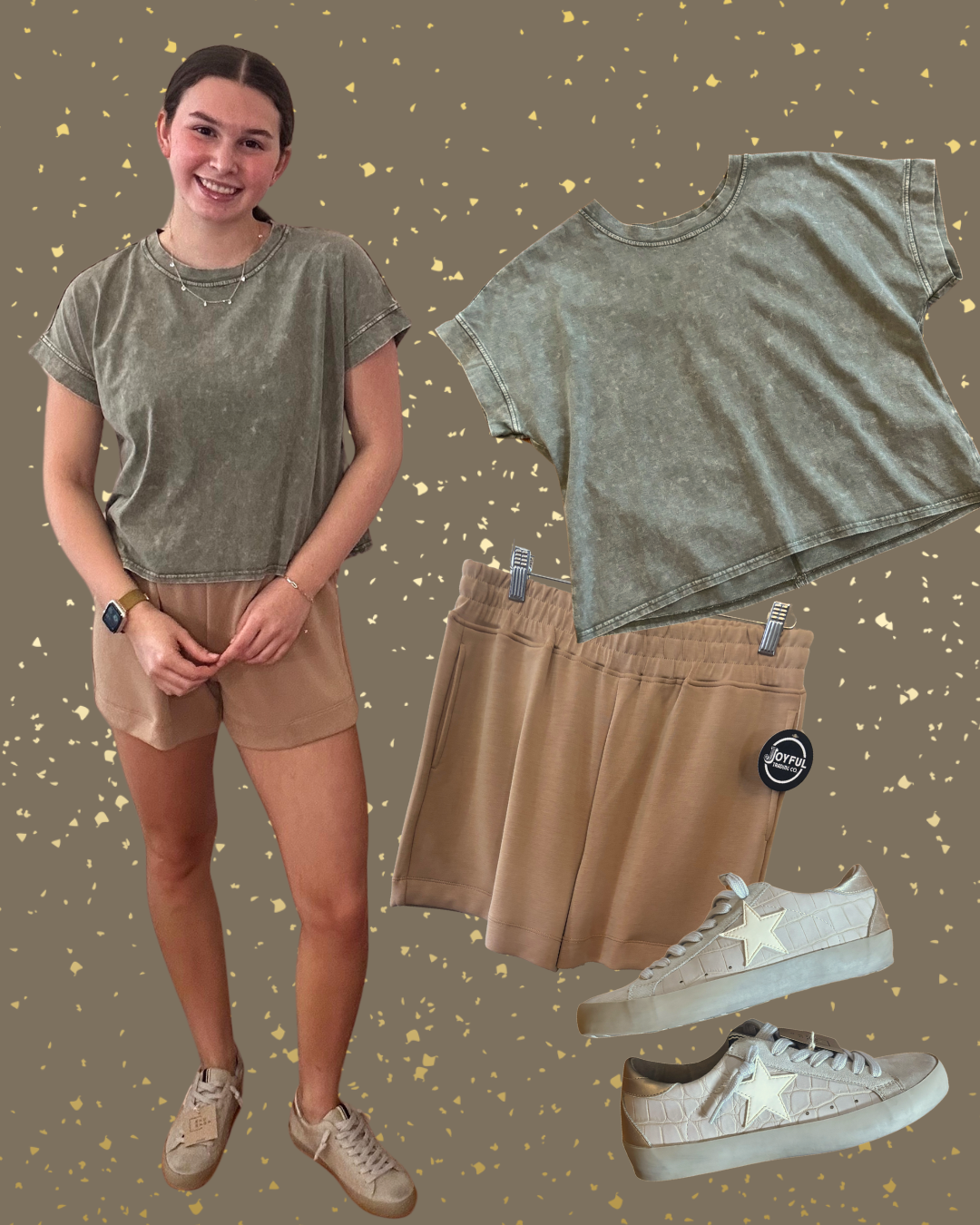 Simple Lounge Shorts | Natural