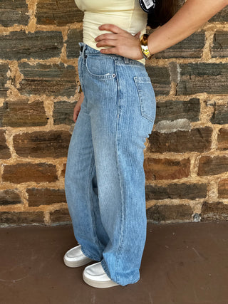 Women's Cruel Denim Jean | Casey | Striped
