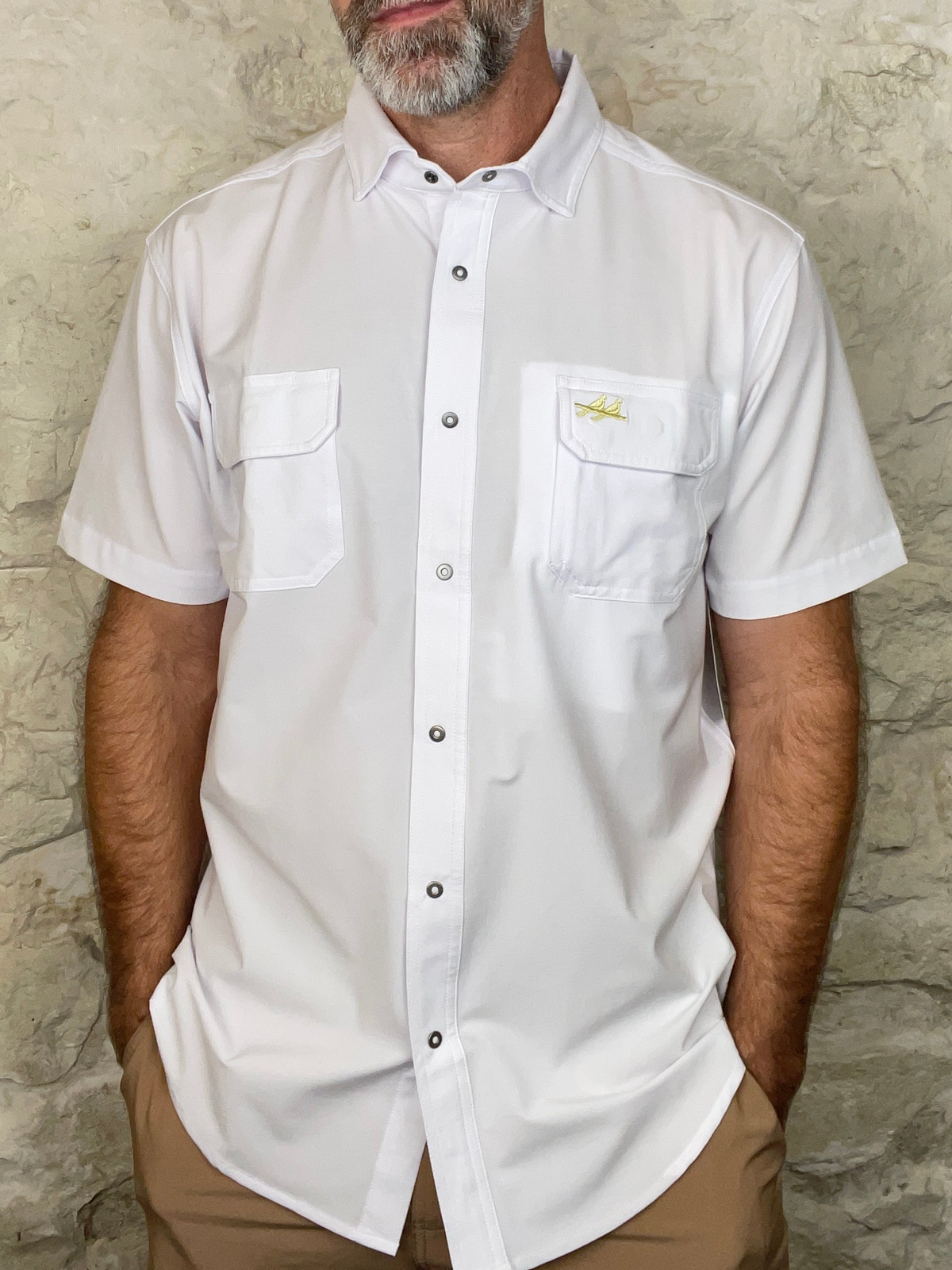 Two Dove Outdoors | The Rio Short Sleeve | White