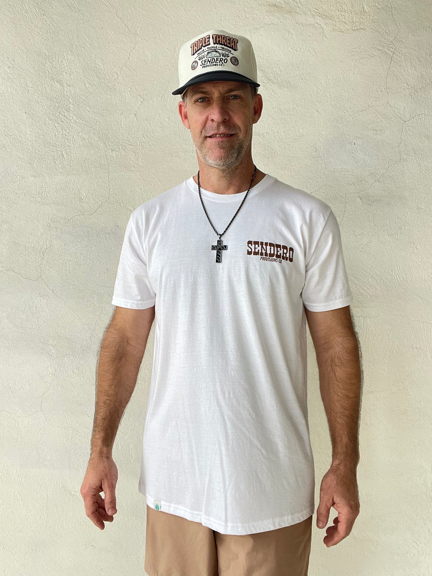 Sendero | All Cow Tee | Vintage White