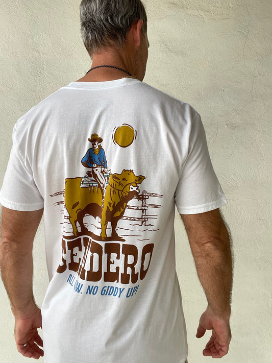 Sendero | All Cow Tee | Vintage White