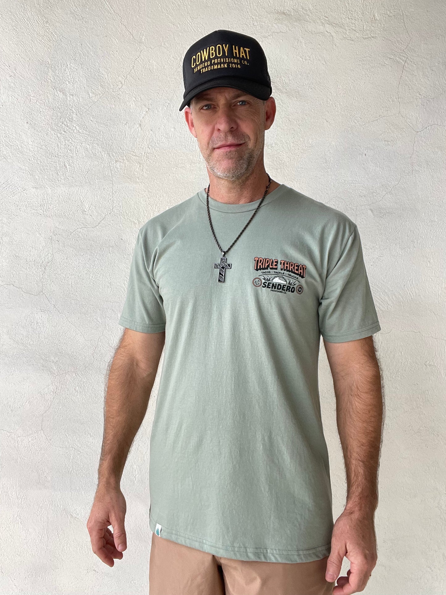 Sendero | Triple Threat Tee | Laguna