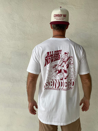 Sendero | All Giddy No Whoa Tee | Vintage White