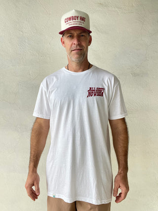Sendero | All Giddy No Whoa Tee | Vintage White