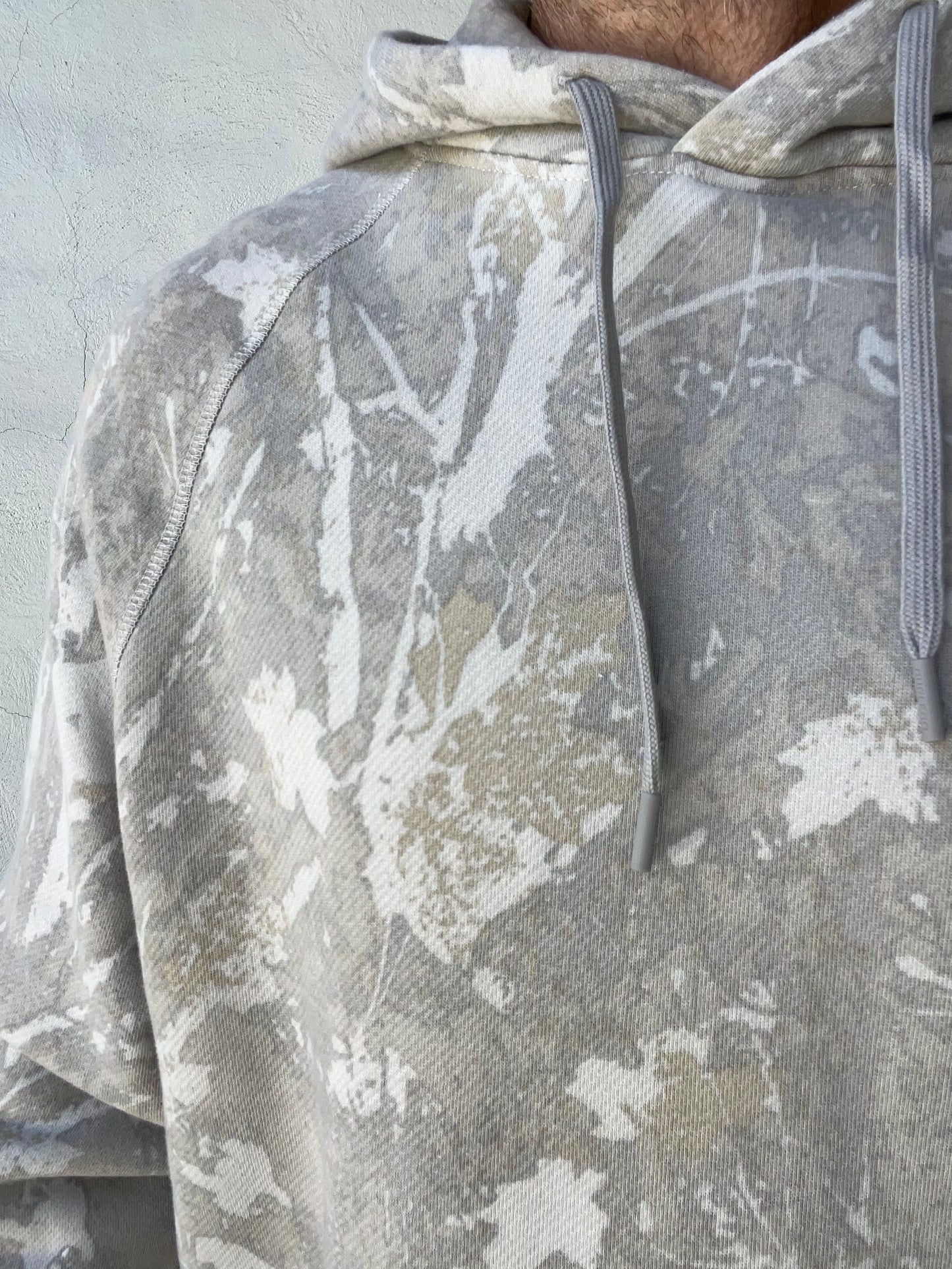 Burlebo | Vintage Washed Fleece Hoodie | Drifter Camo