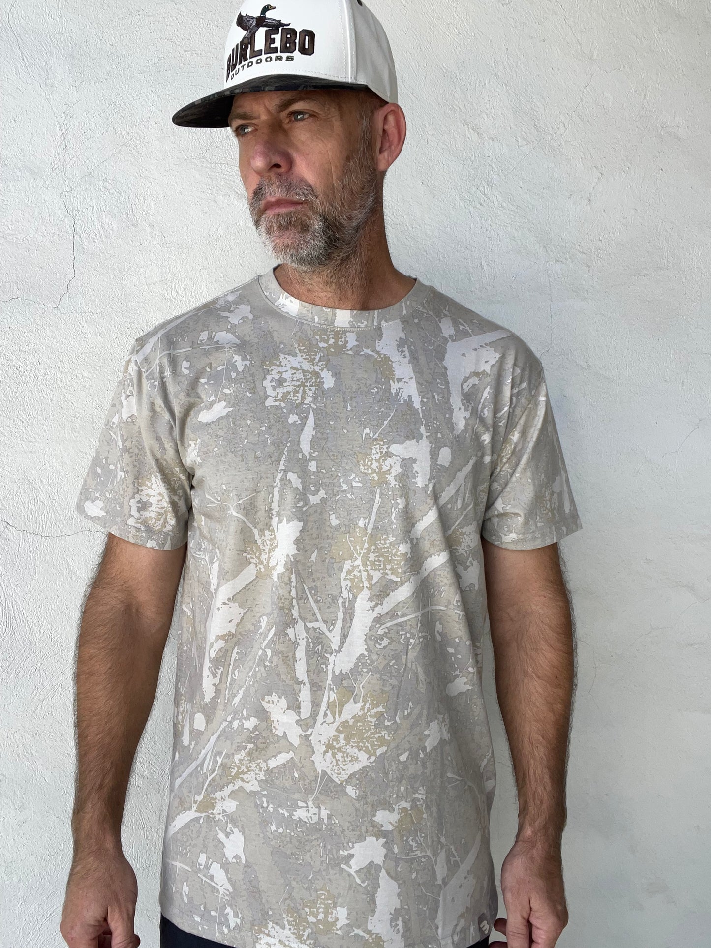 Burlebo | Vintage Washed Tee | Drifter Camo