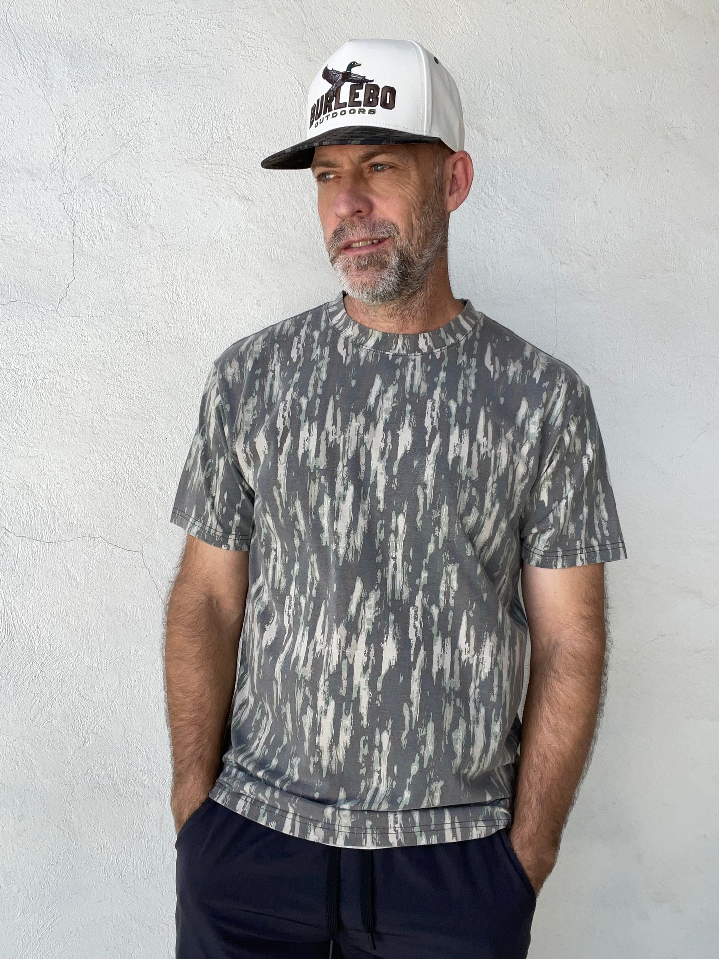 Burlebo | Vintage Washed Tee | Midland Camo