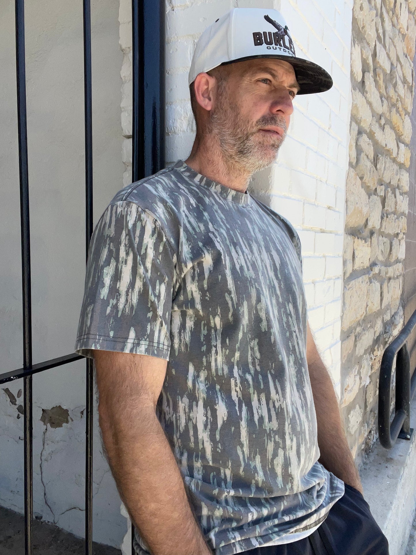 Burlebo | Vintage Washed Tee | Midland Camo