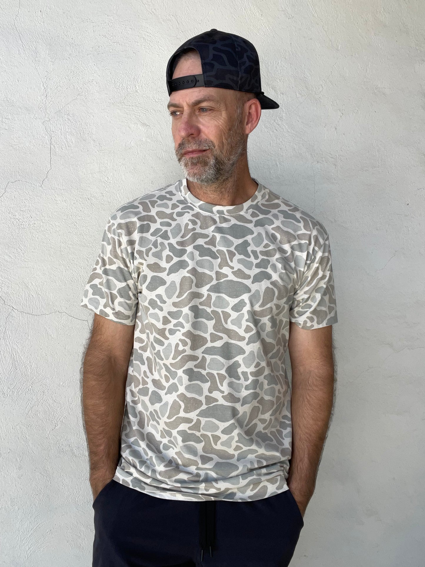 Burlebo | Vintage Washed Tee | Classic Deer Camo