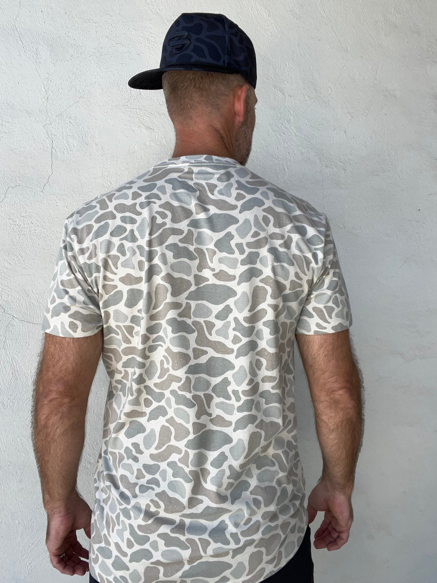 Burlebo | Vintage Washed Tee | Classic Deer Camo