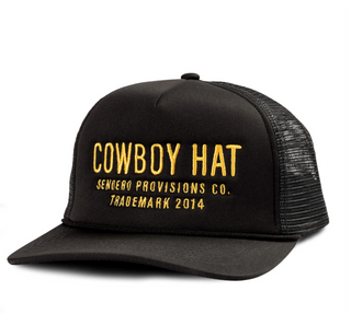 Sendero | Cowboy Hat | Black + Gold