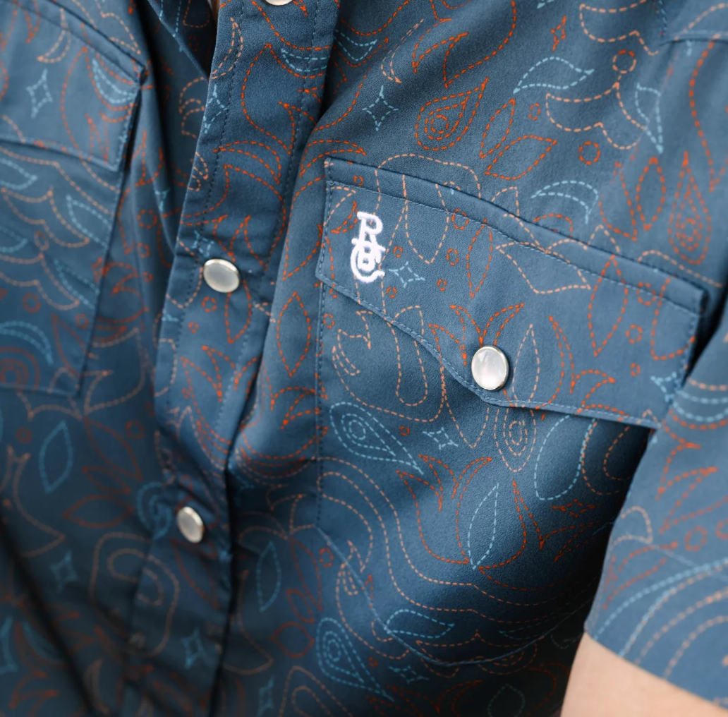Raised by Coyotes | Cowboy Threads Pearl Snap