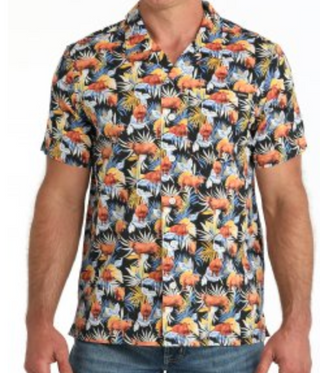 Cinch Short Sleeve| Camp Shirt | Aloha Angus