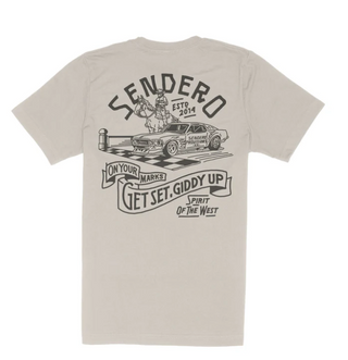 Sendero | Giddy Up Tee | Sand