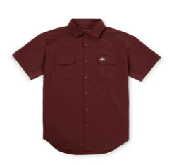 Two Dove Outdoors | The Rio Short Sleeve | The Brazos Maroon
