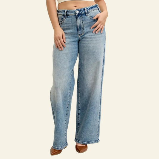 Wilhemina Jean | Light Vintage Wash