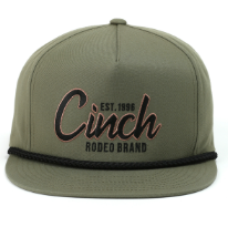 Cinch Mens Cap | Olive + Black Embroidery