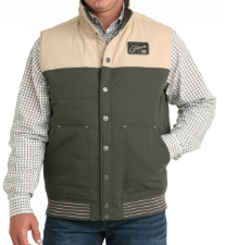 CINCH | Mens Reversible Vest | Olive