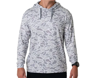 Burlebo | Performance Hoodie | White Camo