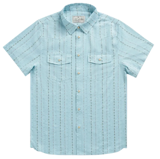 Burlebo | Performance Western Shirt | Ranch Blue Jean
