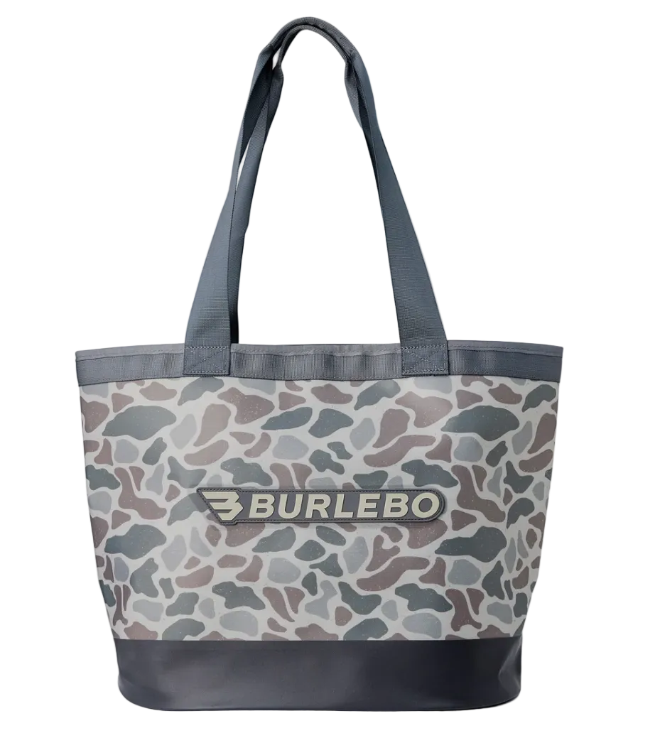 Burlebo | Waterproof Utility Tote | Classic Deer Camo